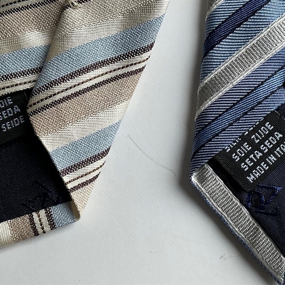 2 Pal Zileri classy striped all silk ties made in Italy 🇮🇹 - Picture 2 of 7